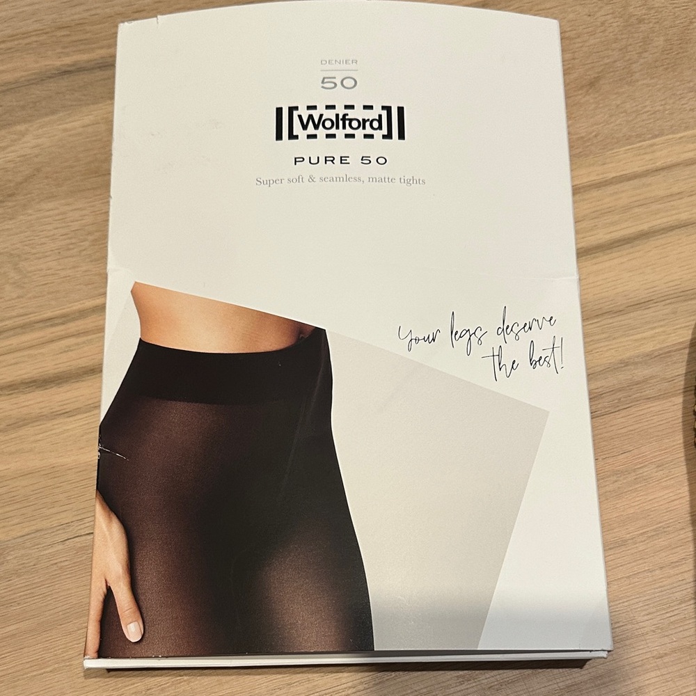 Wolford Pure 50 Matte NAVY tights
